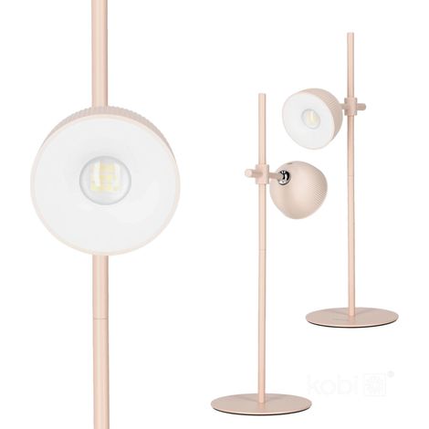 Lampada da scrivania a LED da 2,5 W, colore rosa.