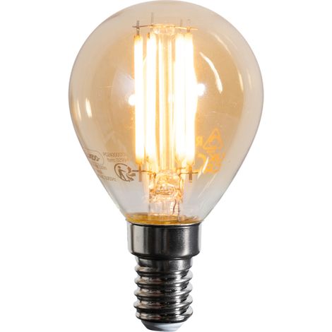 E14 LED-Glühbirne G45 Gold 2W 180 lm 2100K (1/5)