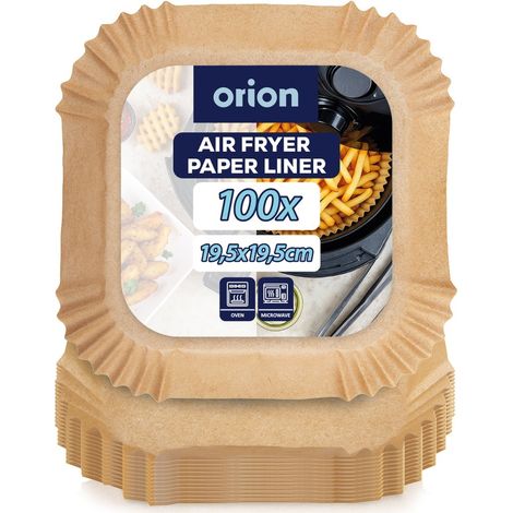 Inserti per friggitrice ad aria 19,5x19,5 cm, 100 pezzi. (1/5)