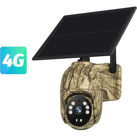 Cámara para observación de fauna, alimentada por energía solar, conectividad inalámbrica, 4MP, 4G, 64GB adicionales. (1/2)