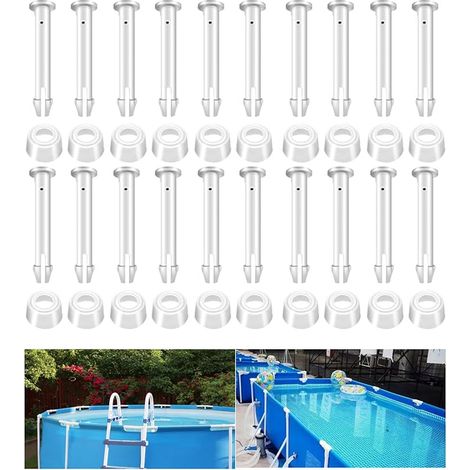 Pool Frame Joint Pins Connection Accessories for Swimming Pool 5.5 cm Replacement Gaskets Replacement (1/5)