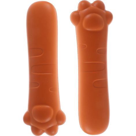 2 Pieces Collision Protector Handle Pieces Series Cover Anti Door Long
