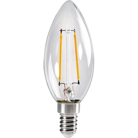 Bombilla LED de filamento E14 4,5 W blanco neutro Kanlux 29619 (1/4)