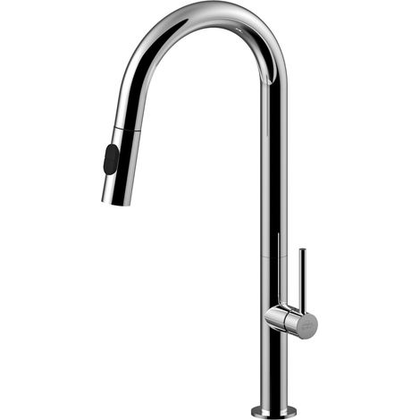 Miscelatore lavello alto con canna orientabile Paffoni CH185CR Cromo (1/6)