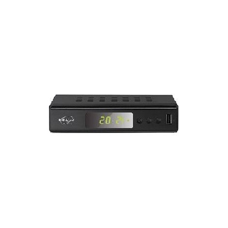 Digiquest Twin Tuner Small Edition Ethernet (RJ-45), Terrestre Full HD Negro