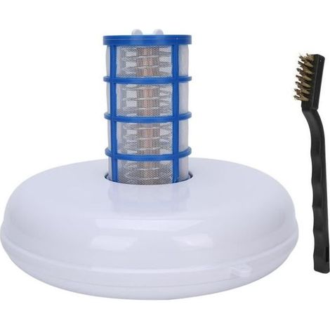 Purificateur d'eau de piscine solaire - Mxzzand - Ionisateur - Écologique - 35000 gallons - ABS + Ion de cuivre (1/4)
