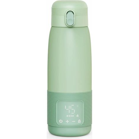 Questo scaldabiberon da 500 ml è dotato di ricarica USB, riscaldamento rapido e controllo preciso della temperatura, il che lo rende ideale per viaggiare con latte materno e latte artificiale. (1/5)
