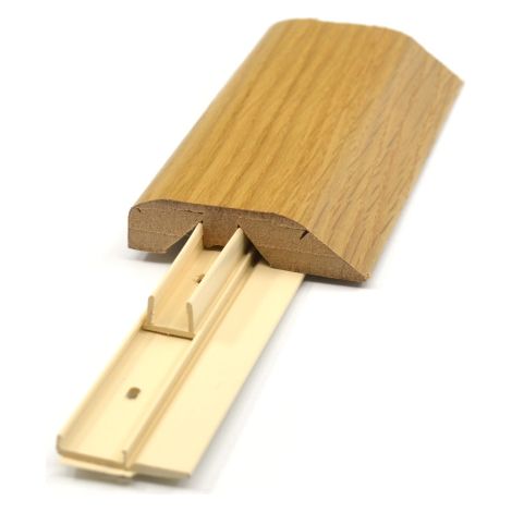 Profilé 3 en 1 - Seuil de porte pour parquet Chêne doré - 62,8 mm x 2150 mm (1/3)
