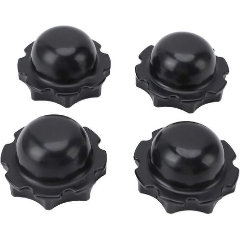Lot de 4 bouchons de rechange pour spa Lay-Z-Spa Bestway P6575, bouchons noirs durables, accessoires pour spa à remous [DB][TT] (1/5)