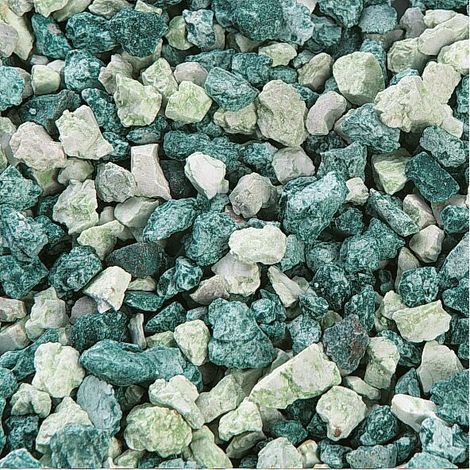 Gravier décoratif vert bleu pour aquarium 900 g (1/3)