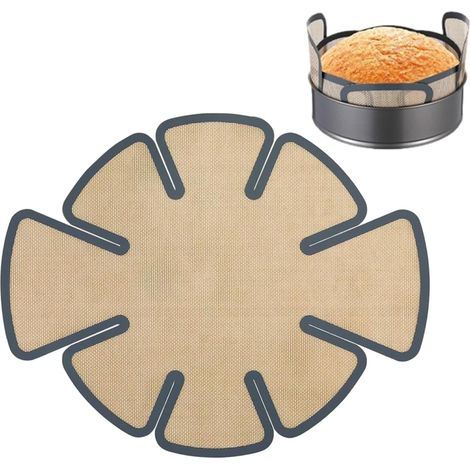 Tapis de cuisson en silicone réutilisable pour four, feuille de pâtisserie facile à nettoyer, accessoire de cuisson, tapis à avec guide des mesures, outil de cuisine pour cookies, macarons'-'- (1/5)