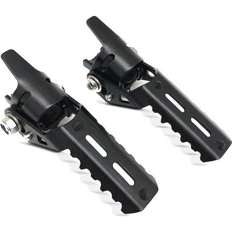 Supporti per piedi di paraurti 22-25mm per para cilindro Motoguard HF3 nero