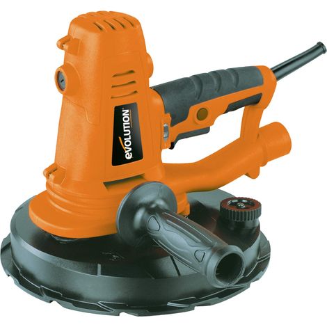 Evolution – Levigatrice manuale a secco 225 mm – Motore 1050 W – Velocità variabile 1500-2300 giri/min – Aspirazione integrata per polvere (1/5)