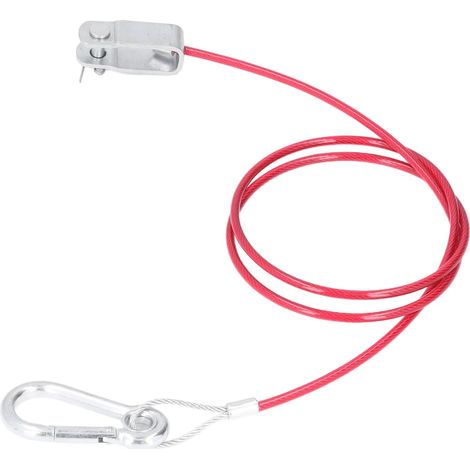 Câble de sécurité Universel pour Remorque, Câble de Rupture de Remorque, Corde de sécurité Anti-Chute de 3,3 Pieds en Acier Inoxydable, Câble de Rupture de sécurité pour (1/5)