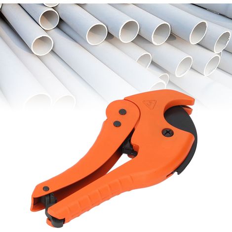 Coupe-tubes PVC 42 mm avec poignée métallique robuste - Coupe-tubes portable et facile à utiliser (1/5)