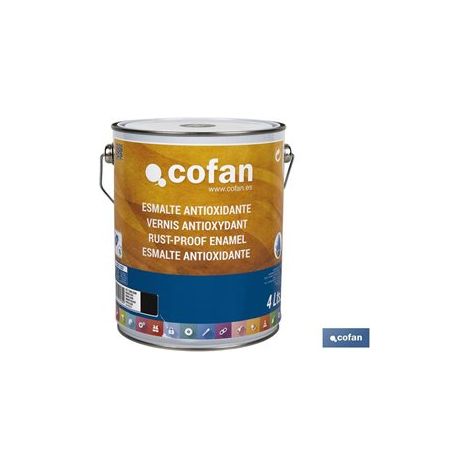 Cofan Smalto antiruggine liscio all’acqua Vari colori Varie dimensioni