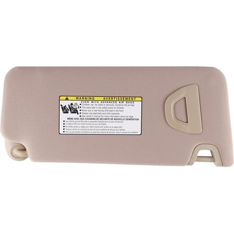 1. Color: Beige Material: Plastic Left sun visor 83280-TA5-A51ZA (old version)