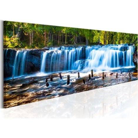Quadro - Beautiful Waterfall - 150x50 (1/4)