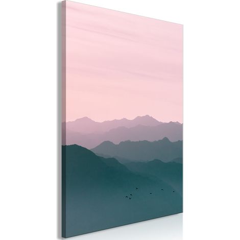 Quadro - Mountain At Sunrise (1 Part) Vertical - 60x90 (1/4)