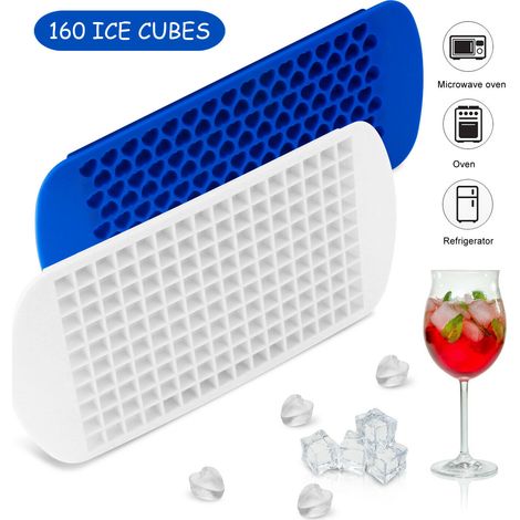 Bac à glaçons en silicone alimentaire mini moule à glace pour whisky cocktails bar (1/5)