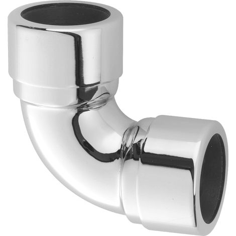 McAlpine 32A-CB 32mm Chrome Plated Brass 90 Deg Compression Bend (1/2)