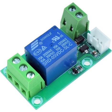 Module relais tactile 1 canal, capteur de touche tactile capacitif 5 V 12 V 24 V-5 V- (1/5)