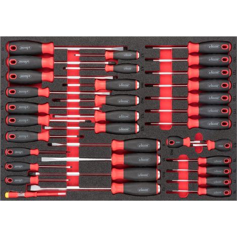 Vigor V6813 conjunto 34 piezas bi-tono espuma suave