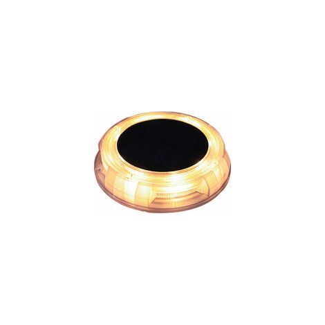 EASYCOMFORT Lumière solaire LED chaude, enterrée, décoration de jardin extérieur - 1 pièce (1/5)
