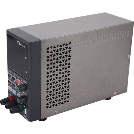 Hantek Gleichstromnetzteil, variabel, 115–230 V Eingang, 0–80 V Ausgang, 0–8 A Ausgang, 180 W, LED-Anzeige, Industriestecker (EU) (1/5)