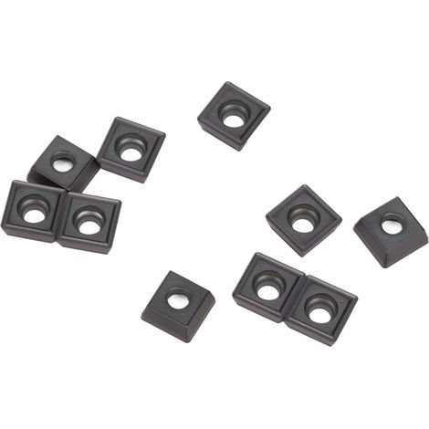 10 Stück Hartmetall-Dreheinsätze, indexierbar, beschichtet, für Holzfräsen, CNC-Drehmaschinen, Werkzeuge SPMG110408‑DG (1/5)
