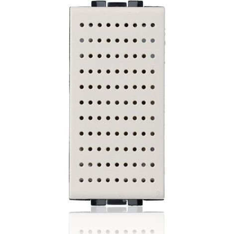 BTICINO N4351/12 - Suoneria In Bronzo 12 Vac 5Va 80Db - Bianco - LivingLight (1/4)