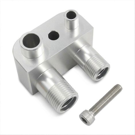 Adaptateur de compresseur de climatisation pour conversion de moteur GM Gen V L86 (1/5)