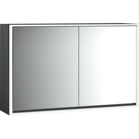 emco loft Armoire de toilette avec éclairage, 1300mm, 2 portes, (1/5)