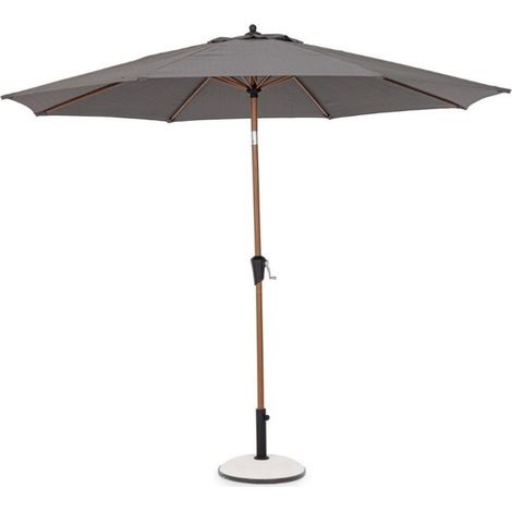 Bizzotto ombrellone Palinuro con snodo 3 m colore grigio (1/5)