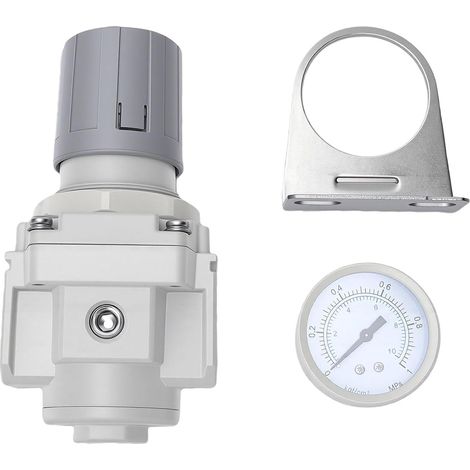 Air Compressor Pressure Regulator, 3/4 NPT 0-150 PSI (1/5)