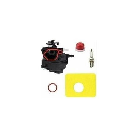 799583 carburateur filtre à air Remplacement Kit pour Briggs & Stratton 591160 595656 591979 593261 08P502 8P502 09P602 9P602 300E 450E 500E 125cc OVH Moteurs de Tondeuse à Gazon (1/5)