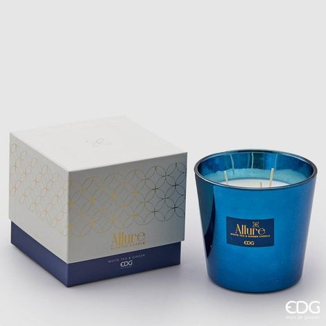 CANDELA PROFUMATA AL WHITETEA GIN H12CM IDEA REGALO NATALE