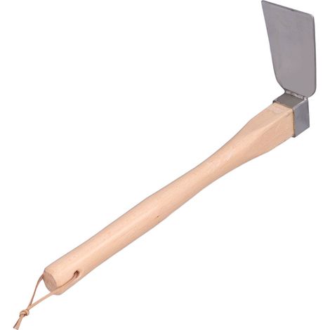 Houe à défricher simple, pratique, de fabrication soignée, en acier inoxydable forgé, petit volume (1/5)