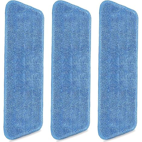 Têtes de rechange pour balai vaporisateur Addis Blue, lot de 3 (1/5)