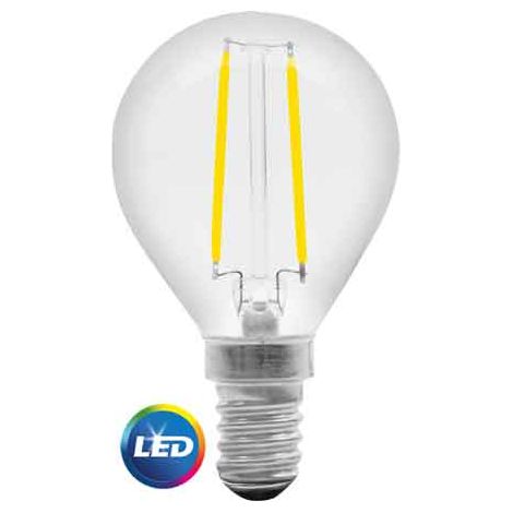 LAMPADA LED A FILAMENTO MOD.'SFERA' E14 4W - 400Lm - 2700K