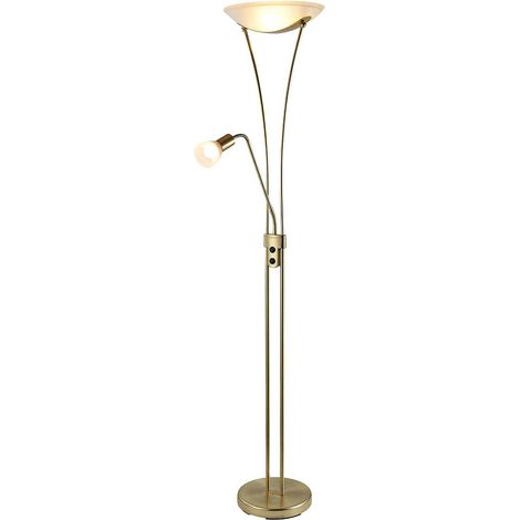Floor Lamp 'Felicia' made of Metal for Living Room & Dining Room