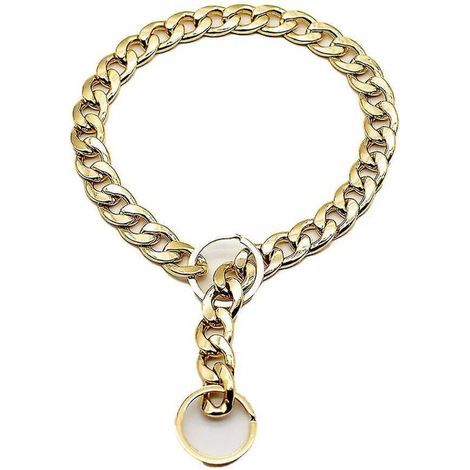 Collier tendance et mignon pour animaux de compagnie, idéal pour les bouledogues, chaîne en métal léger, accessoires pour chiots (1/5)