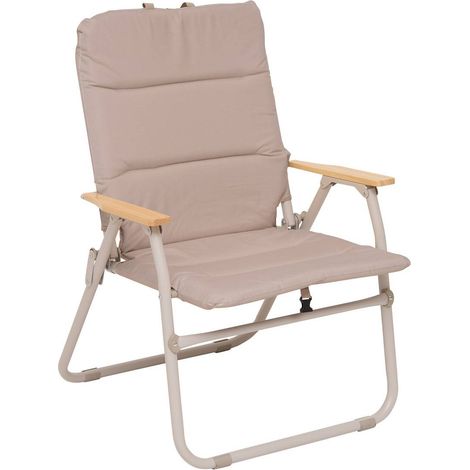 Sedia da campeggio pieghevole beige - 5five
