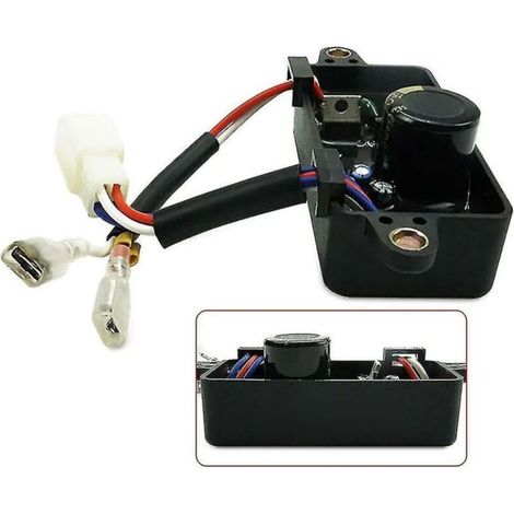 Linghhang – Régulateur de tension automatique AVR 2-3kw – Accessoire pour générateur à essence – Contrôle précis de la sortie – Installation facile (1/2)