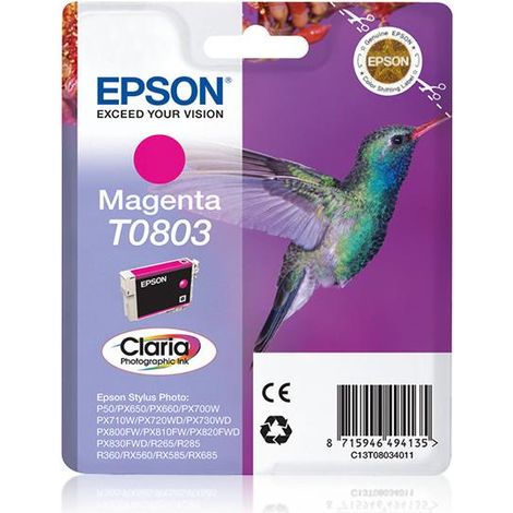 Epson C13T08034021 Cartuccia Ink Jet per R265 R360 Magenta (1/3)