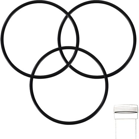 Lot de 3 Joints Toriques pour Filtre à Eau, Joints Toriques pour Boîtier de Filtre à Osmose Inverse Compatibles avec les Systèmes APEC ROES-50 et Ultimate Reverse Osmososis (O-Ring-Set-A) (1/5)