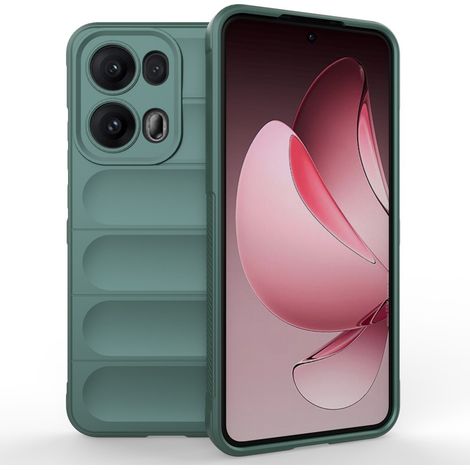 Funda antigolpes para juegos Oppo Reno 13 Pro, color verde. (1/5)