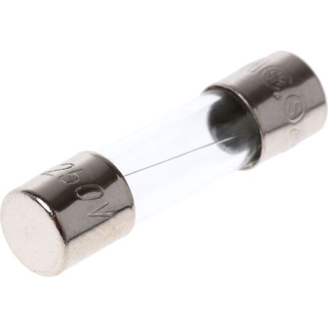 Cartouche fusible RS PRO, 2A, 5 x 20mm, Type F, 250V c.a.
