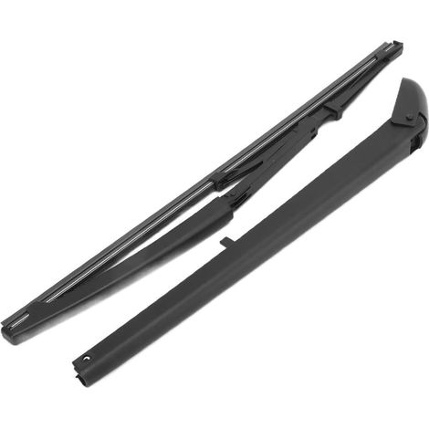 Juego de escobillas limpiaparabrisas traseras YMYNY Jeffergarden 46835901, repuesto impermeable, color negro (1/5)