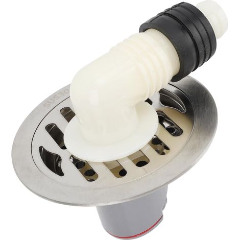 Stainless Steel Floor Hair Strainer Kit Round Shower Drain